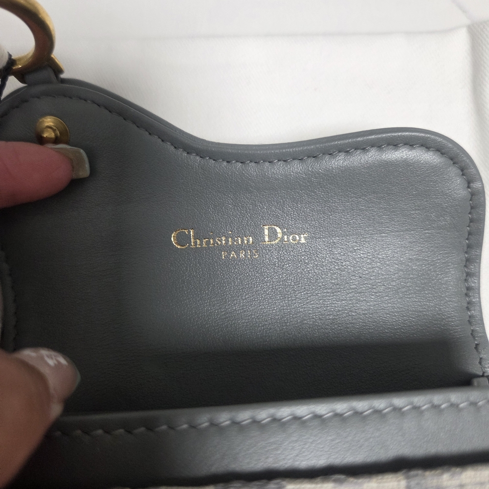Christian Dior Gray Monogram Wallet (SOLD) - Picture 9 of 10